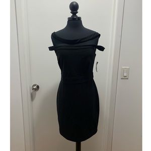 INC Sexy Cross Strap Cut Out Dress